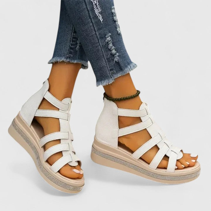 Kendall | Ortopedické sandály s kamínky